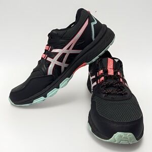 ASICS GEL-Venture 8 Women's WIDE Trail Running Shoes Black Pink Blue Size 9